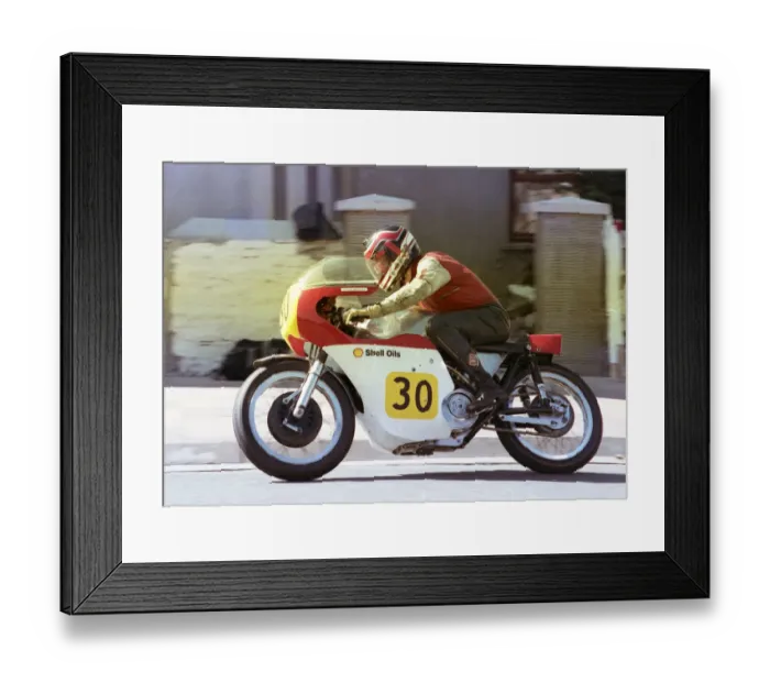 Framed Print : Steve Murray (Seeley) 1993 Senior Classic Manx Grand Prix Framed Print : Steve Murray (Seeley) 1993 Senior Classic Manx Grand Prix