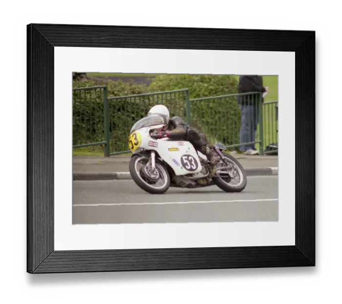 Framed Print : Mick Moreton (Seeley) 2006 Senior Classic Manx Grand Prix Framed Print : Mick Moreton (Seeley) 2006 Senior Classic Manx Grand Prix