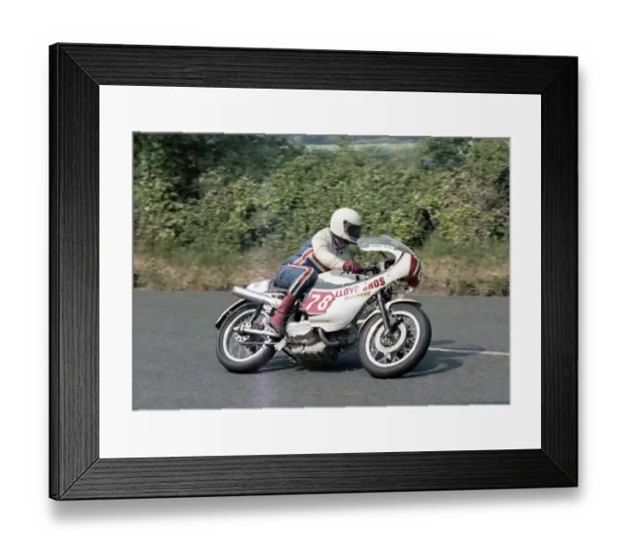 Framed Print : James Rae (Ducati) 1978 Formula One practice Framed Print : James Rae (Ducati) 1978 Formula One practice
