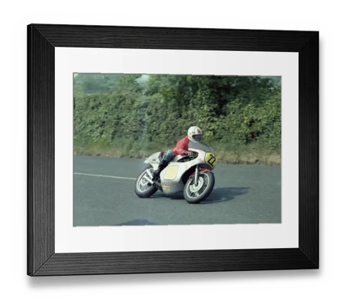 Framed Print : Ron Haslam (Pharaoh Yamaha) 1978 Senior TT practice Framed Print : Ron Haslam (Pharaoh Yamaha) 1978 Senior TT practice