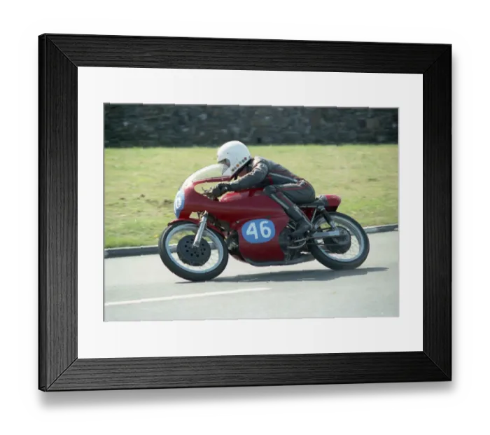 Framed Print : John Harrison (Aermacchi) 1990 Junior Classic Manx Grand Prix Framed Print : John Harrison (Aermacchi) 1990 Junior Classic Manx Grand Prix
