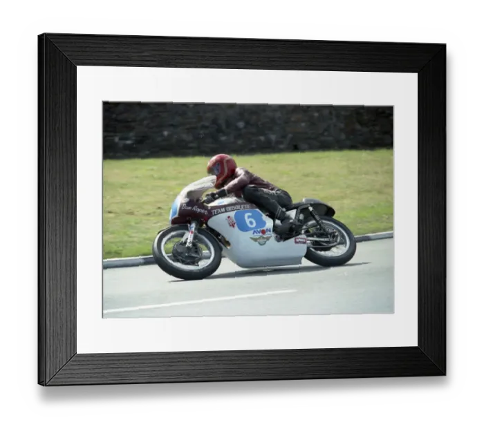 Framed Print : Dave Roper (AJS) 1990 Junior Classic Manx Grand Prix Framed Print : Dave Roper (AJS) 1990 Junior Classic Manx Grand Prix