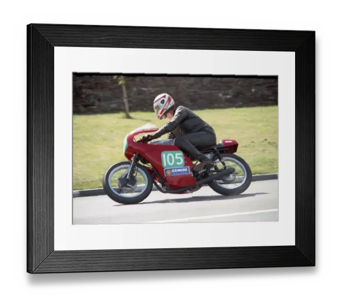 Framed Print : Derek Holliland (Ducati) 1990 Lightweight Classic Manx Grand Prix Framed Print : Derek Holliland (Ducati) 1990 Lightweight Classic Manx Grand Prix
