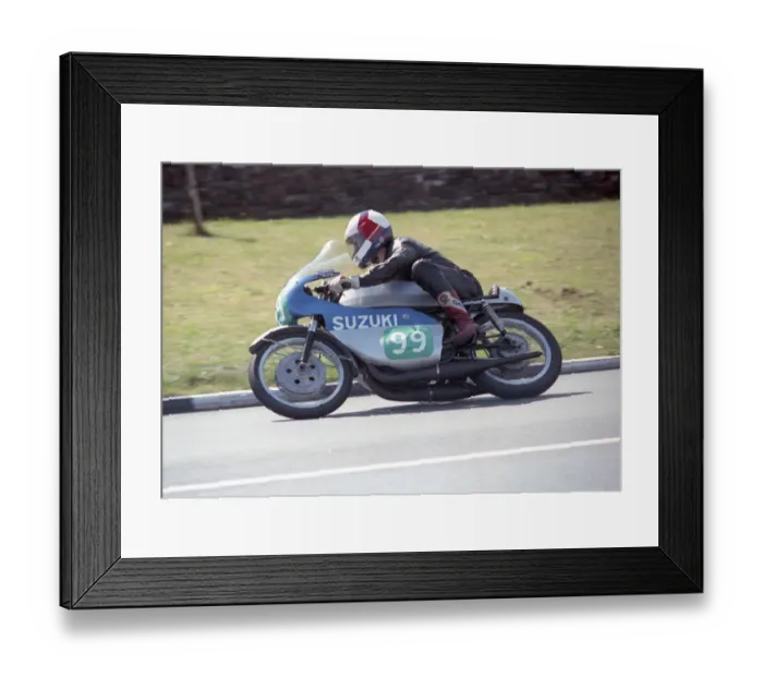 Framed Print : Barry Wood (Suzuki) 1990 Lightweight Classic Manx Grand Prix Framed Print : Barry Wood (Suzuki) 1990 Lightweight Classic Manx Grand Prix
