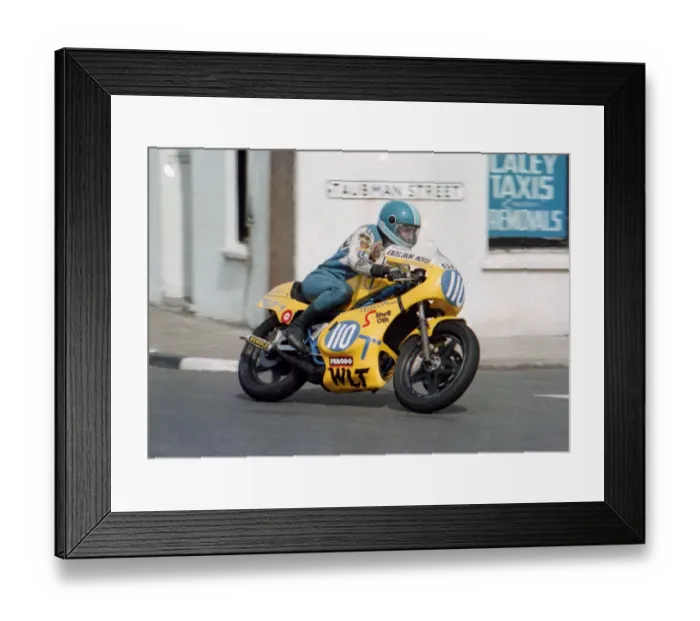 Framed Print : Keith Trubshaw (Yamaha) 1983 Junior Manx Grand Prix Framed Print : Keith Trubshaw (Yamaha) 1983 Junior Manx Grand Prix