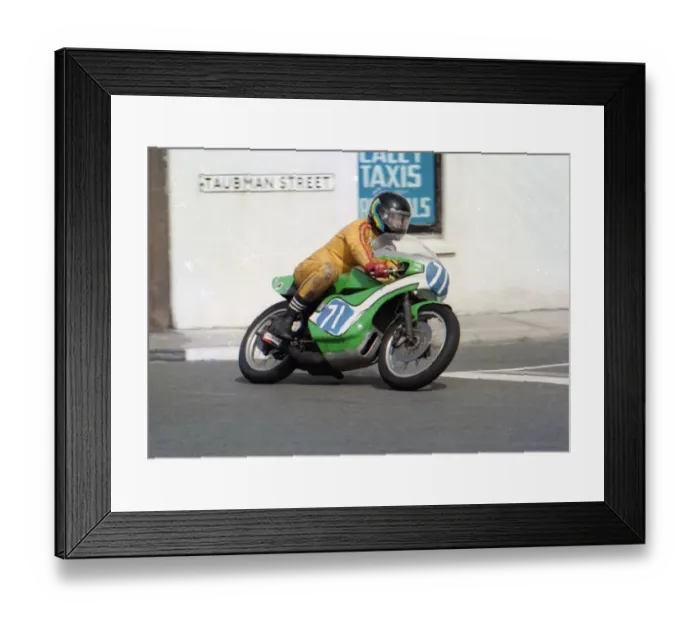 Framed Print : Richard Freak (Yamaha) 1983 Junior Manx Grand Prix Framed Print : Richard Freak (Yamaha) 1983 Junior Manx Grand Prix