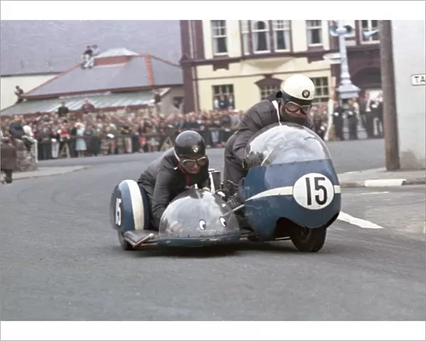 Arsenius Butscher & Aga Neumann (BMW) 1966 Sidecar TT