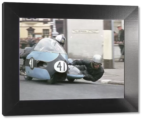 Jack Steer & M J Skevington (Norton) 1966 Sidecar TT