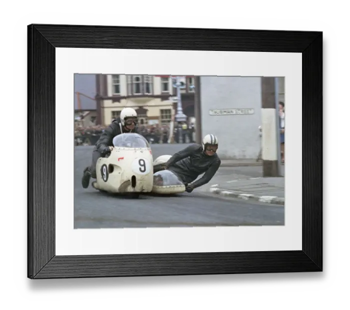 Framed Print : Maurice Candy & Rex duPont (MJC) 1966 Sidecar TT Framed Print : Maurice Candy & Rex duPont (MJC) 1966 Sidecar TT