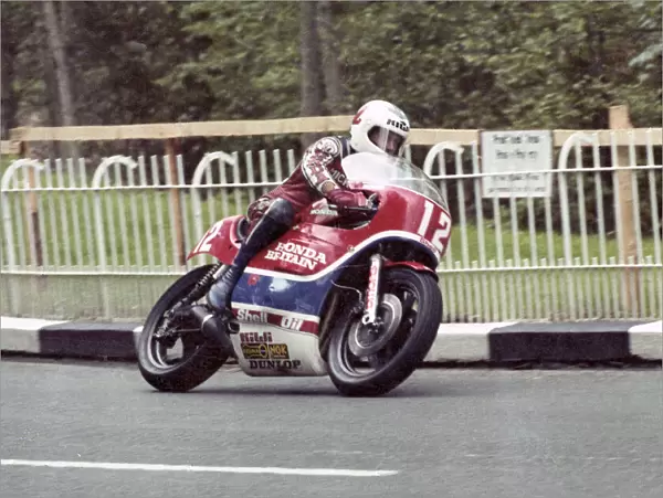 Mick Grant (Honda) 1980 Formula One TT