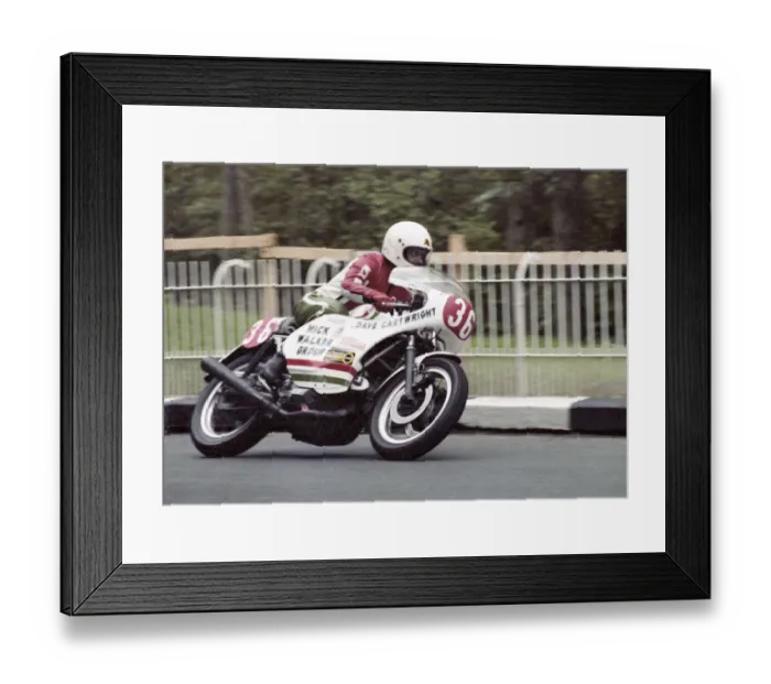 Framed Print : Dave Cartwright (Ducati) 1980 Formula One TT Framed Print : Dave Cartwright (Ducati) 1980 Formula One TT