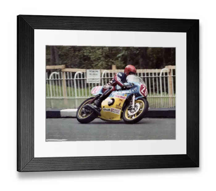 Framed Print : Alan Jackson (Moriwaki Kawasaki) 1980 Formula One TT Framed Print : Alan Jackson (Moriwaki Kawasaki) 1980 Formula One TT
