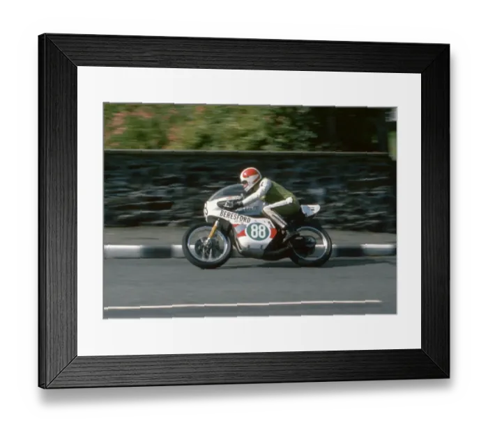 Framed Print : John Webb (Yamaha) 1978 Lightweight Manx Grand Prix Framed Print : John Webb (Yamaha) 1978 Lightweight Manx Grand Prix