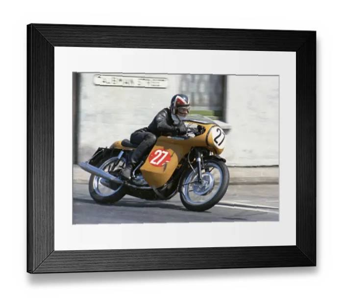 Framed Print : Len Phelps (Triumph) 1969 Production TT Framed Print : Len Phelps (Triumph) 1969 Production TT