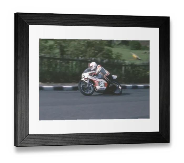 Framed Print : Rob Brew (CBG Yamaha) 1978 Lightweight Manx Grand Prix Framed Print : Rob Brew (CBG Yamaha) 1978 Lightweight Manx Grand Prix
