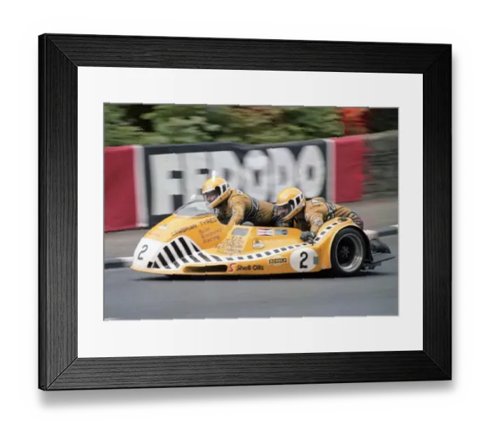 Framed Print : 1983 TT 64ff Framed Print : 1983 TT 64ff