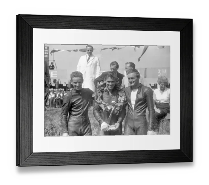 Framed Print : Degner, Hocking and Hailwood 1959 Lightweight Ulster Grand Prix Framed Print : Degner, Hocking and Hailwood 1959 Lightweight Ulster Grand Prix