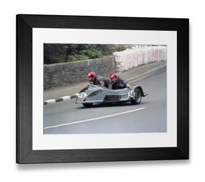 Framed Print : Keith Griffin & Peter Cain (Suzuki) 1983 Sidecar TT Framed Print : Keith Griffin & Peter Cain (Suzuki) 1983 Sidecar TT