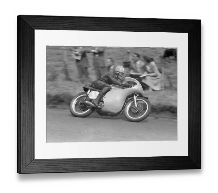 Framed Print : Jack Findlay (Norton) 1959 Junior Ulster Grand Prix Framed Print : Jack Findlay (Norton) 1959 Junior Ulster Grand Prix