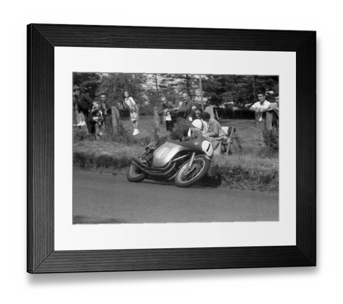 Framed Print : John Surtees (MV) 1959 Junior Ulster Grand Prix Framed Print : John Surtees (MV) 1959 Junior Ulster Grand Prix