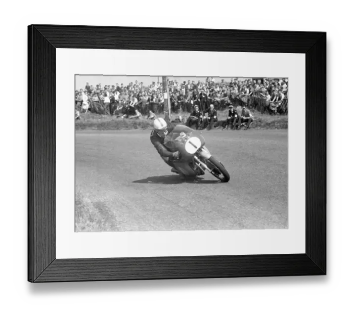 Framed Print : John Surtees (MV) 1959 Junior Ulster Grand Prix Framed Print : John Surtees (MV) 1959 Junior Ulster Grand Prix
