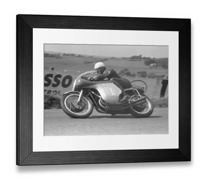 Framed Print : John Surtees (MV) 1959 Junior Ulster Grand Prix Framed Print : John Surtees (MV) 1959 Junior Ulster Grand Prix