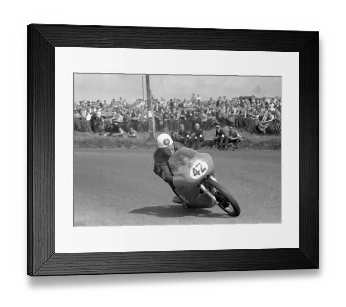 Framed Print : Geoff Duke (Norton) 1959 Junior Ulster Grand Prix Framed Print : Geoff Duke (Norton) 1959 Junior Ulster Grand Prix