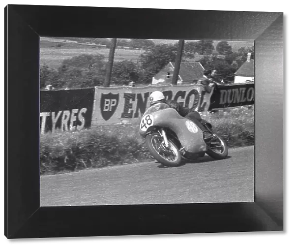Bob McIntyre (AJS) 1959 Junior Ulster Grand Prix