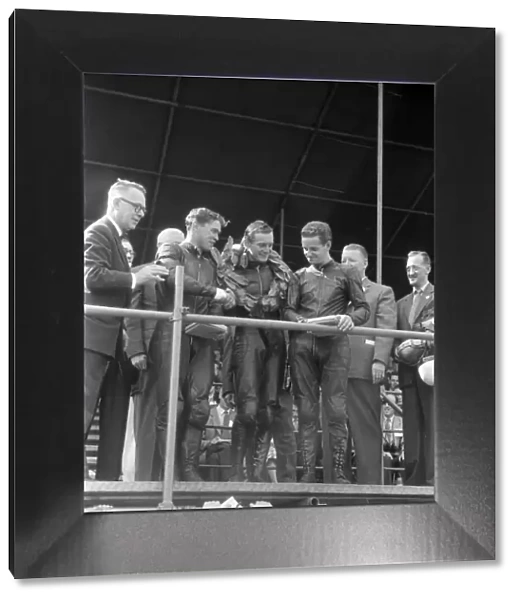 Gary Hocking, Mike Hailwood and Ernst Degner 1959 Ultra Lightweight Ulster Grand Prix