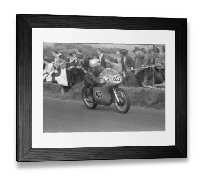 Framed Print : John Hempleman (Norton) 1959 Senior Ulster Grand Prix Framed Print : John Hempleman (Norton) 1959 Senior Ulster Grand Prix