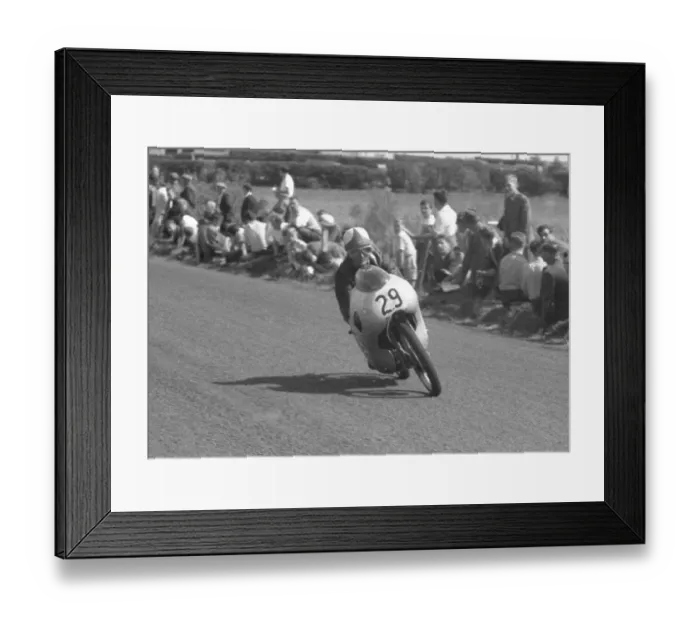 Framed Print : Gunther Beer (Adler) 1959 Lightweight Ulster Grand Prix Framed Print : Gunther Beer (Adler) 1959 Lightweight Ulster Grand Prix