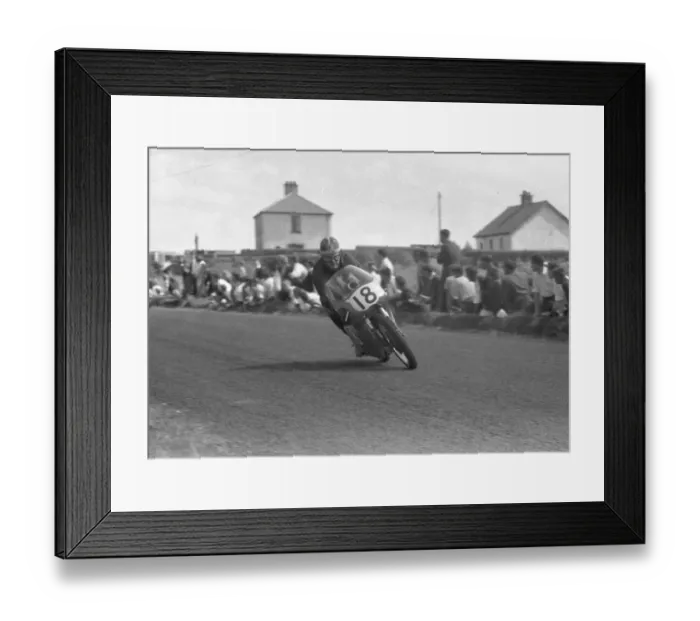 Framed Print : Mike Hailwood (Ducati) 1959 Lightweight Ulster Grand Prix Framed Print : Mike Hailwood (Ducati) 1959 Lightweight Ulster Grand Prix