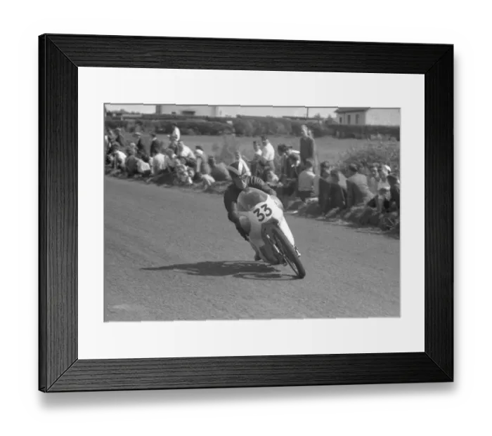 Framed Print : Arthur Wheeler (Guzzi) 1959 Lightweight Ulster Grand Prix Framed Print : Arthur Wheeler (Guzzi) 1959 Lightweight Ulster Grand Prix