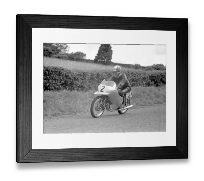 Framed Print : Rupert Hollaus (NSU) 1954 Ultra Lightweight Ulster Grand Prix Framed Print : Rupert Hollaus (NSU) 1954 Ultra Lightweight Ulster Grand Prix