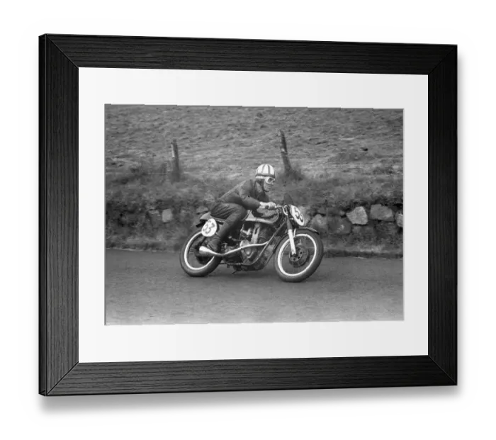 Framed Print : Llewellyn Ranson (AJS) 1958 Junior Ulster Grand Prix Framed Print : Llewellyn Ranson (AJS) 1958 Junior Ulster Grand Prix