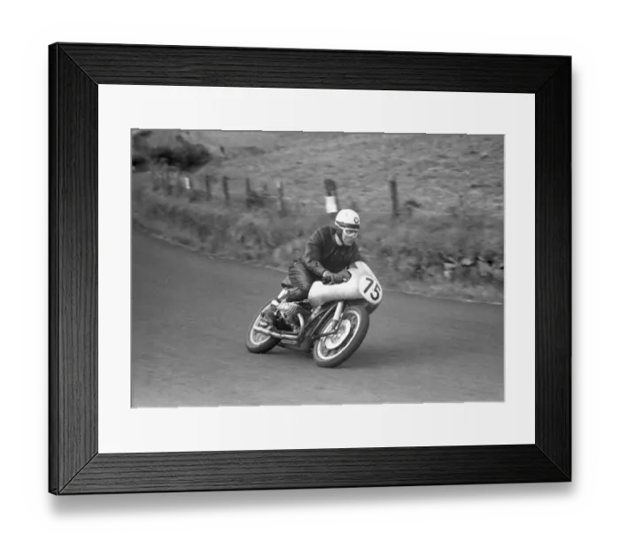 Framed Print : Ernst Hiller (BMW) 1958 Ulster Grand Prix Framed Print : Ernst Hiller (BMW) 1958 Ulster Grand Prix