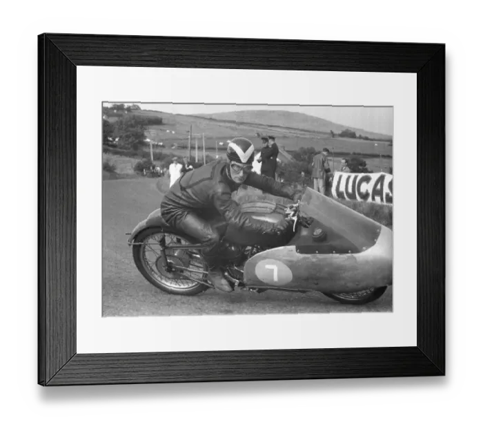 Framed Print : Arthur Wheeler (Guzzi) 1956 Lightweight Ulster Grand Prix Framed Print : Arthur Wheeler (Guzzi) 1956 Lightweight Ulster Grand Prix