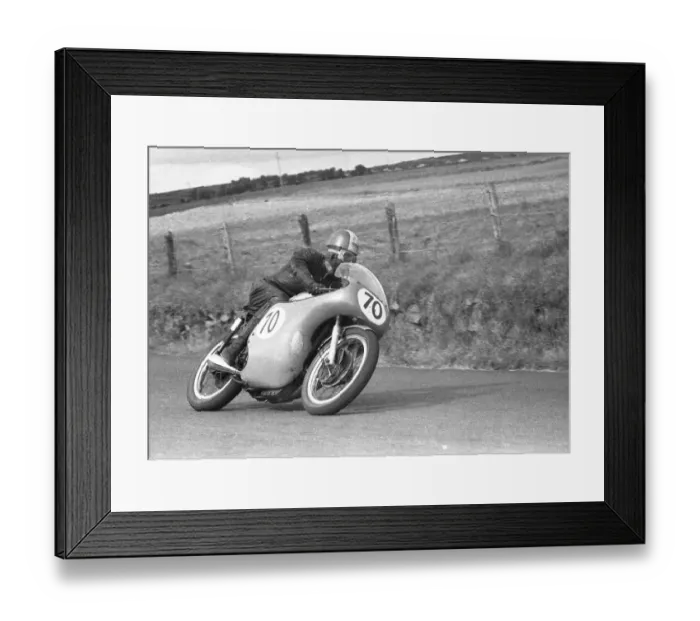 Framed Print : Peter Chatterton (Norton) 1958 Junior Ulster Grand Prix Framed Print : Peter Chatterton (Norton) 1958 Junior Ulster Grand Prix