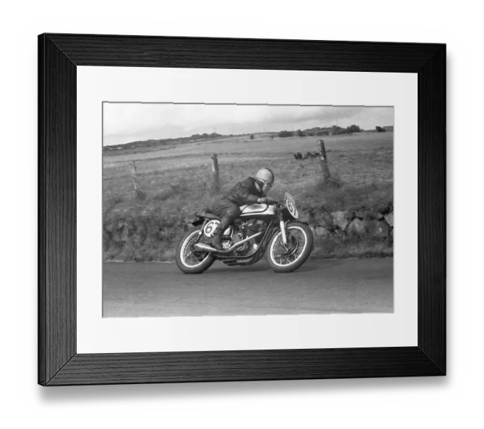 Framed Print : Harry Grant (Norton) 1958 Junior Ulster Grand Prix Framed Print : Harry Grant (Norton) 1958 Junior Ulster Grand Prix