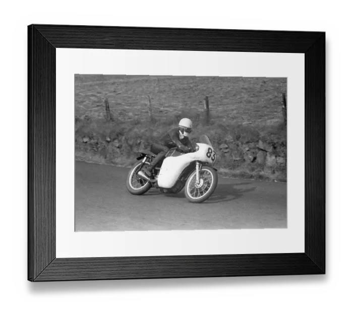 Framed Print : Sid Mizen (AJS) 1958 Junior Ulster Grand Prix Framed Print : Sid Mizen (AJS) 1958 Junior Ulster Grand Prix