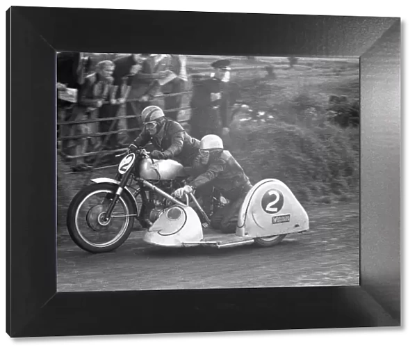 Fron Purslow & Dave Kay (BSA) 1953 Sidecar Ulster Grand Prix