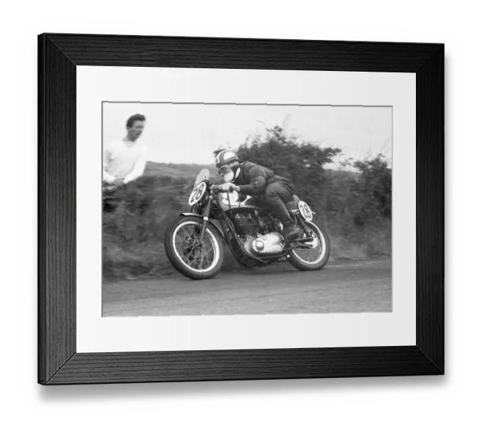 Framed Print : Jimmy Jones (BSA) 1956 Junior Ulster Grand Prix Framed Print : Jimmy Jones (BSA) 1956 Junior Ulster Grand Prix