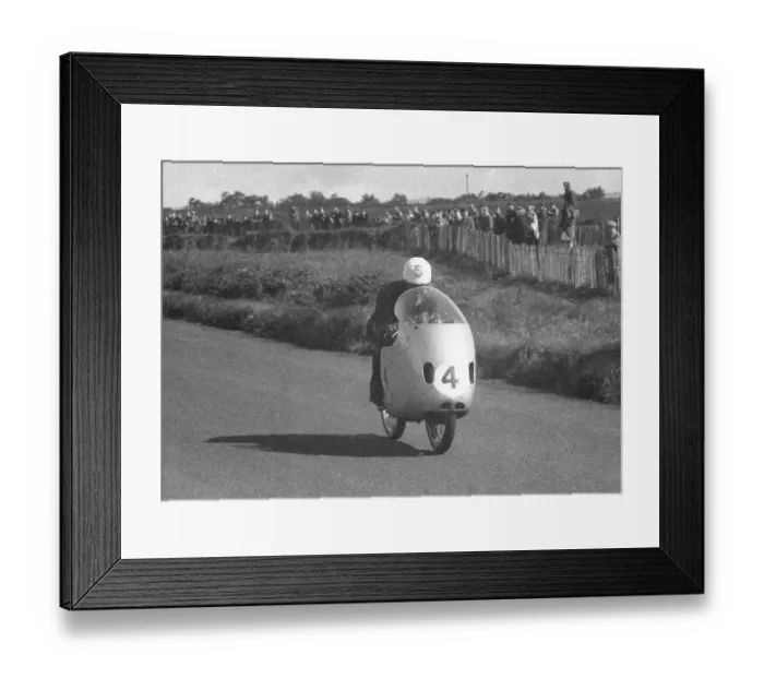 Framed Print : Bill Webster (MV) 1956 Ultra Lightweight Ulster Grand Prix Framed Print : Bill Webster (MV) 1956 Ultra Lightweight Ulster Grand Prix