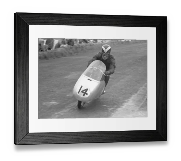 Framed Print : Arthur Wheeler (Guzzi) 1957 Lightweight Ulster Grand Prix Framed Print : Arthur Wheeler (Guzzi) 1957 Lightweight Ulster Grand Prix