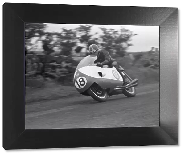 Libero Liberati (Gilera) 1957 Senior Ulster Grand Prix