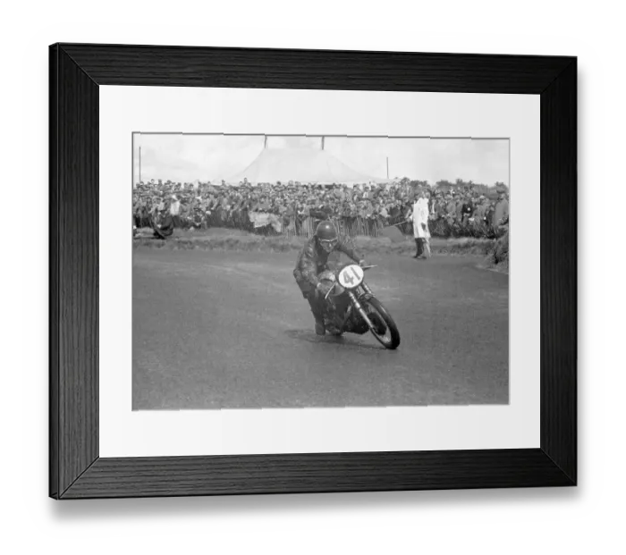 Framed Print : Steve Murray (Norton) 1956 Senior Ulster Grand Prix Framed Print : Steve Murray (Norton) 1956 Senior Ulster Grand Prix
