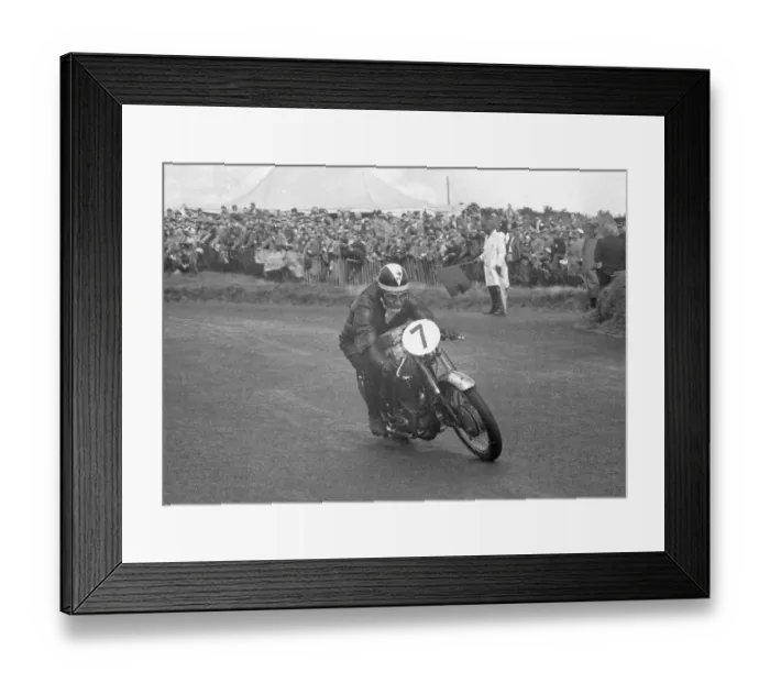 Framed Print : Morrie Lowe (BSA) 1956 Senior Ulster Grand Prix Framed Print : Morrie Lowe (BSA) 1956 Senior Ulster Grand Prix