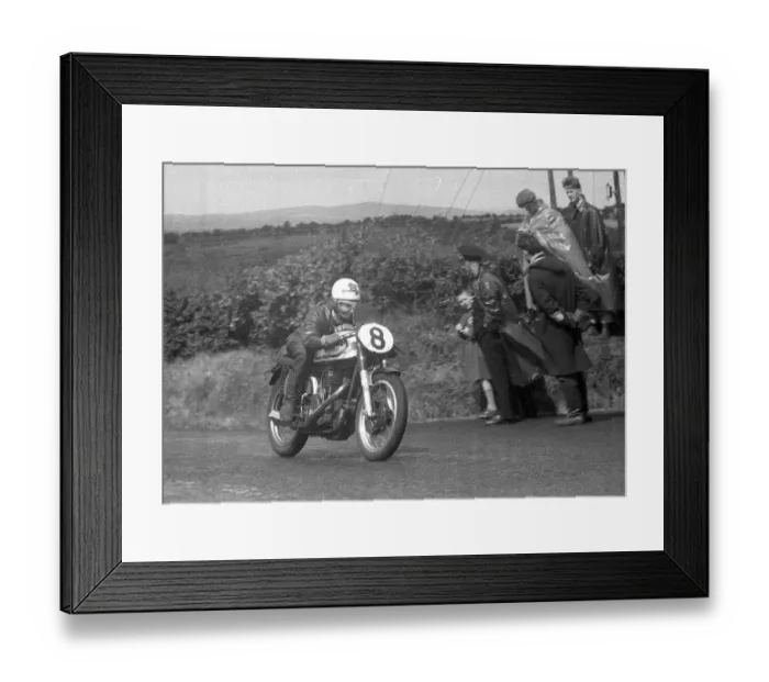 Framed Print : Don Chapman (Norton) 1956 Senior Ulster Grand Prix Framed Print : Don Chapman (Norton) 1956 Senior Ulster Grand Prix