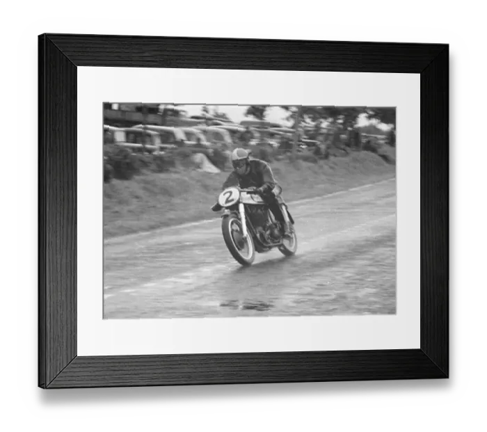 Framed Print : Johnny Lockett (Norton) 1951 Senior Ulster Grand Prix Framed Print : Johnny Lockett (Norton) 1951 Senior Ulster Grand Prix