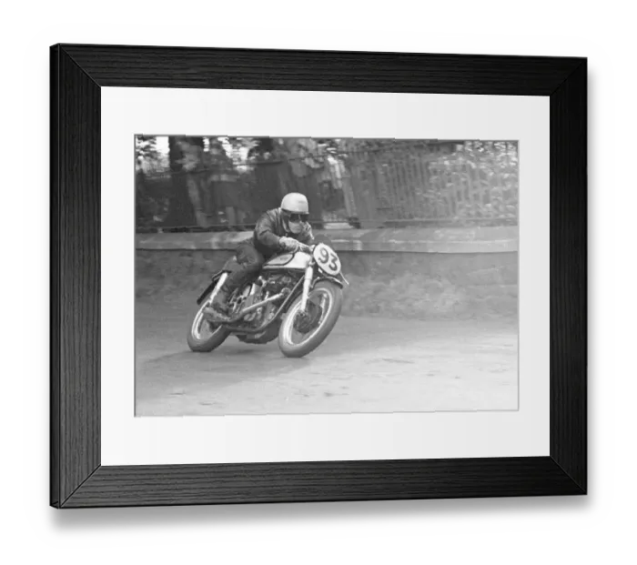 Framed Print : Ken Kavanagh (Norton) 1951 Junior Ulster Grand Prix Framed Print : Ken Kavanagh (Norton) 1951 Junior Ulster Grand Prix